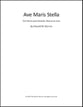 Ave Maris Stella SSA choral sheet music cover